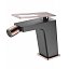 Grifo bidet monomando Suecia negro oro rosa brillo de Imex